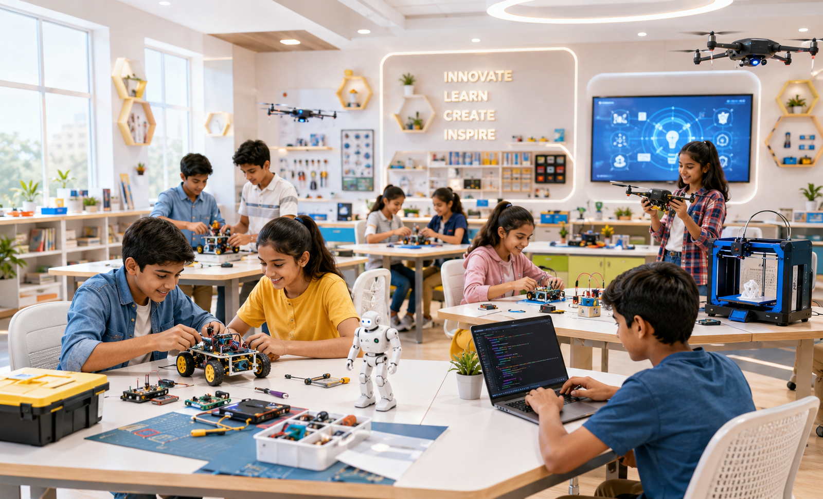 Raak Sapphire | Robotics Classes, STEM Education, Drone Training, AI ...